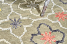 8x12 Colorful Modern Turkish Area Rug