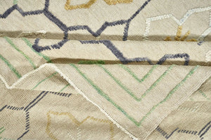 8x12 Colorful Modern Turkish Area Rug