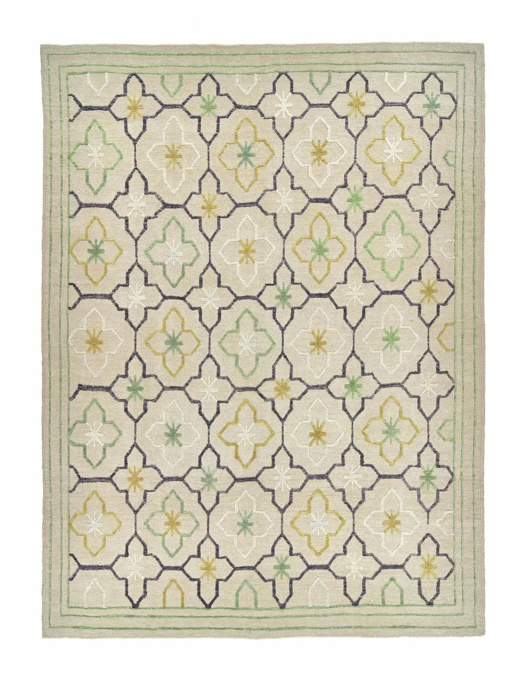 8x12 Colorful Modern Turkish Area Rug