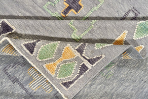 8x13 Colorful Modern Turkish Area Rug