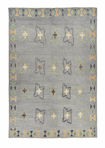 8x13 Colorful Modern Turkish Area Rug