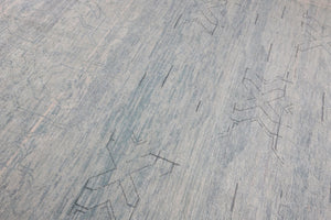 8x9 Modern Oushak Area Rug