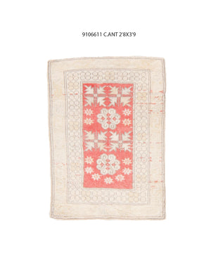 3x4 Old & Vintage Tukish Area Rug
