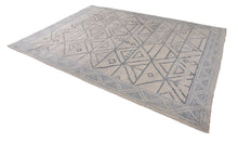 9x11 Modern Oushak Area Rug