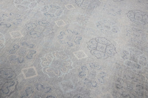 9x11 Modern Oushak Area Rug