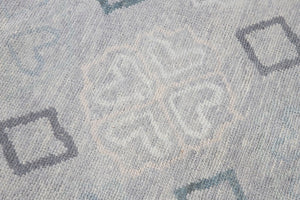 9x11 Modern Oushak Area Rug