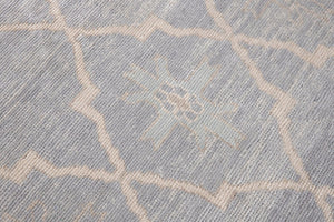9x11 Modern Oushak Area Rug