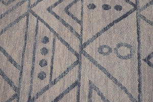 9x11 Modern Oushak Area Rug