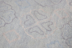 9x11 Modern Oushak Area Rug