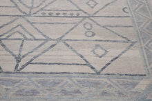 9x11 Modern Oushak Area Rug