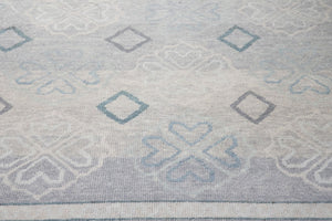 9x11 Modern Oushak Area Rug