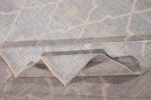 9x11 Modern Oushak Area Rug