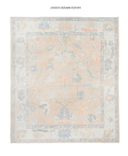 9x11 Modern Oushak Area Rug
