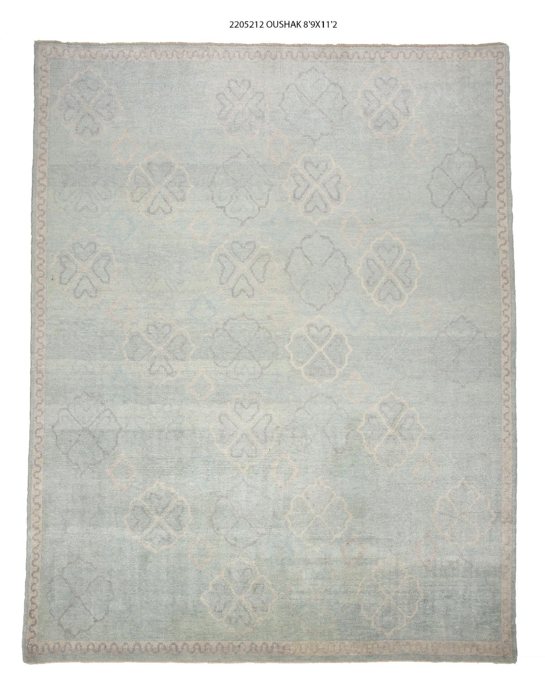 9x11 Modern Oushak Area Rug