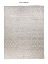9x11 Modern Oushak Area Rug