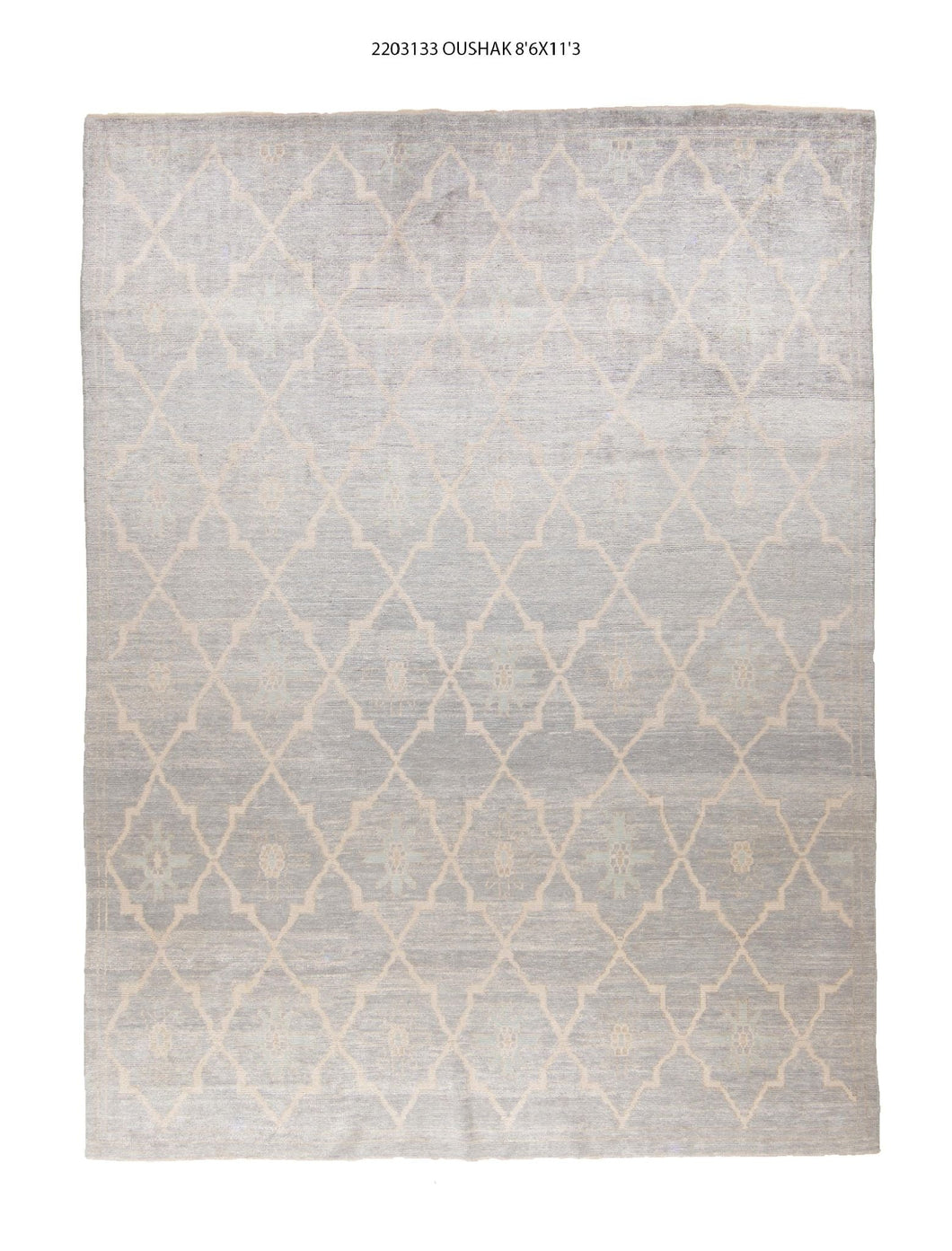 9x11 Modern Oushak Area Rug