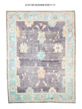 9x12 Moder Oushak Area Rug