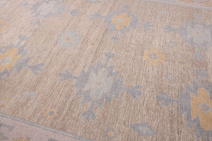 9x12 Modern Oushak Area Rug