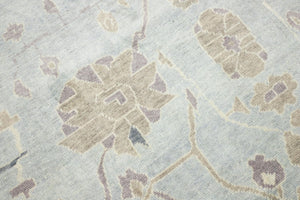 9x12 Modern Oushak Area Rug