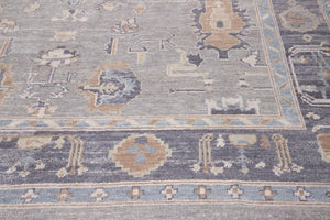 9x12 Modern Oushak Area Rug