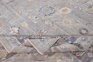 9x12 Modern Oushak Area Rug