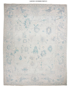 9x12 Modern Oushak Area Rug