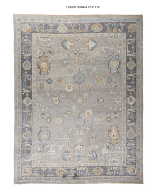 9x12 Modern Oushak Area Rug