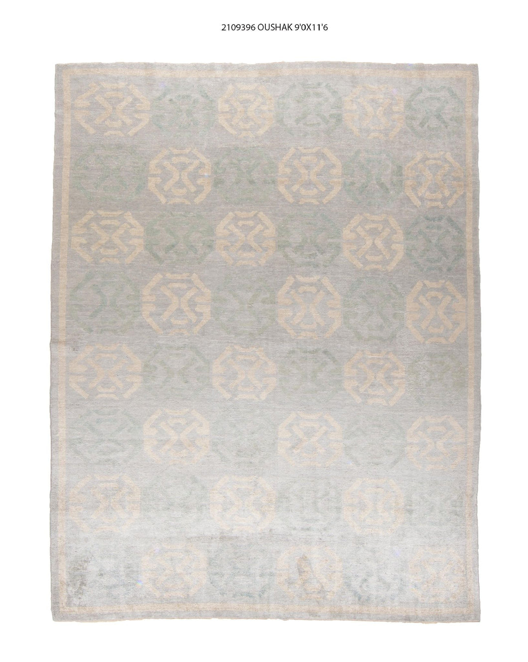 9x12 Modern Oushak Area Rug