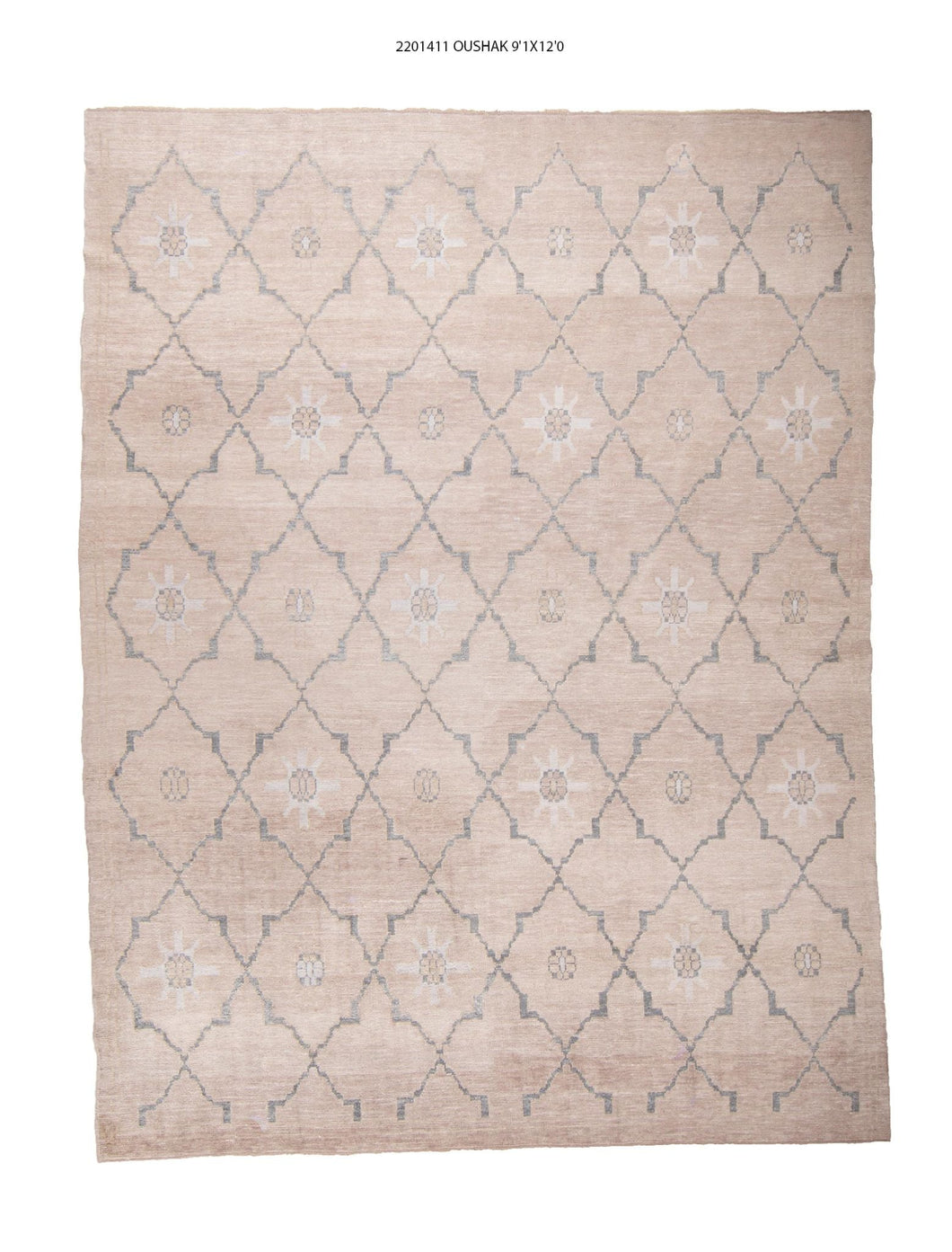 9x12 Modern Oushak Area Rug