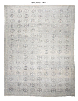 9x12 Modern Oushak Area Rug