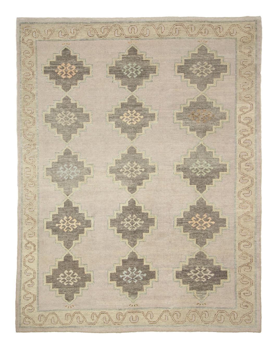 9x12 Modern Oushak Area Rug