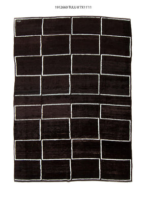 9x12 Modern Tulu Area Rug
