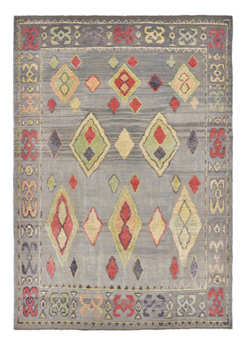 9x12 Modern Turkish Area Rug