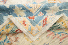 9x12 Yellow Modern Oushak Area Rug