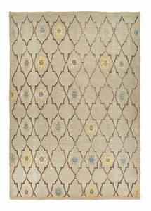9x13 Colorful Modern Turkish Area Rug