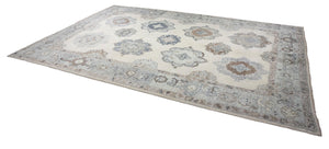 9x13 Modern Oushak Area Rug