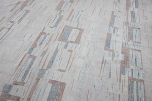 9x13 Modern Oushak Area Rug