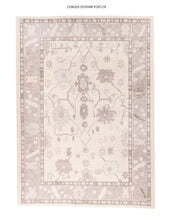 9x13 Modern Oushak Area Rug