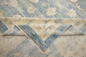 9x14 Colorful Modern Oushak Area Rug