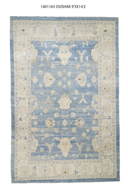 9x14 Colorful Modern Oushak Area Rug