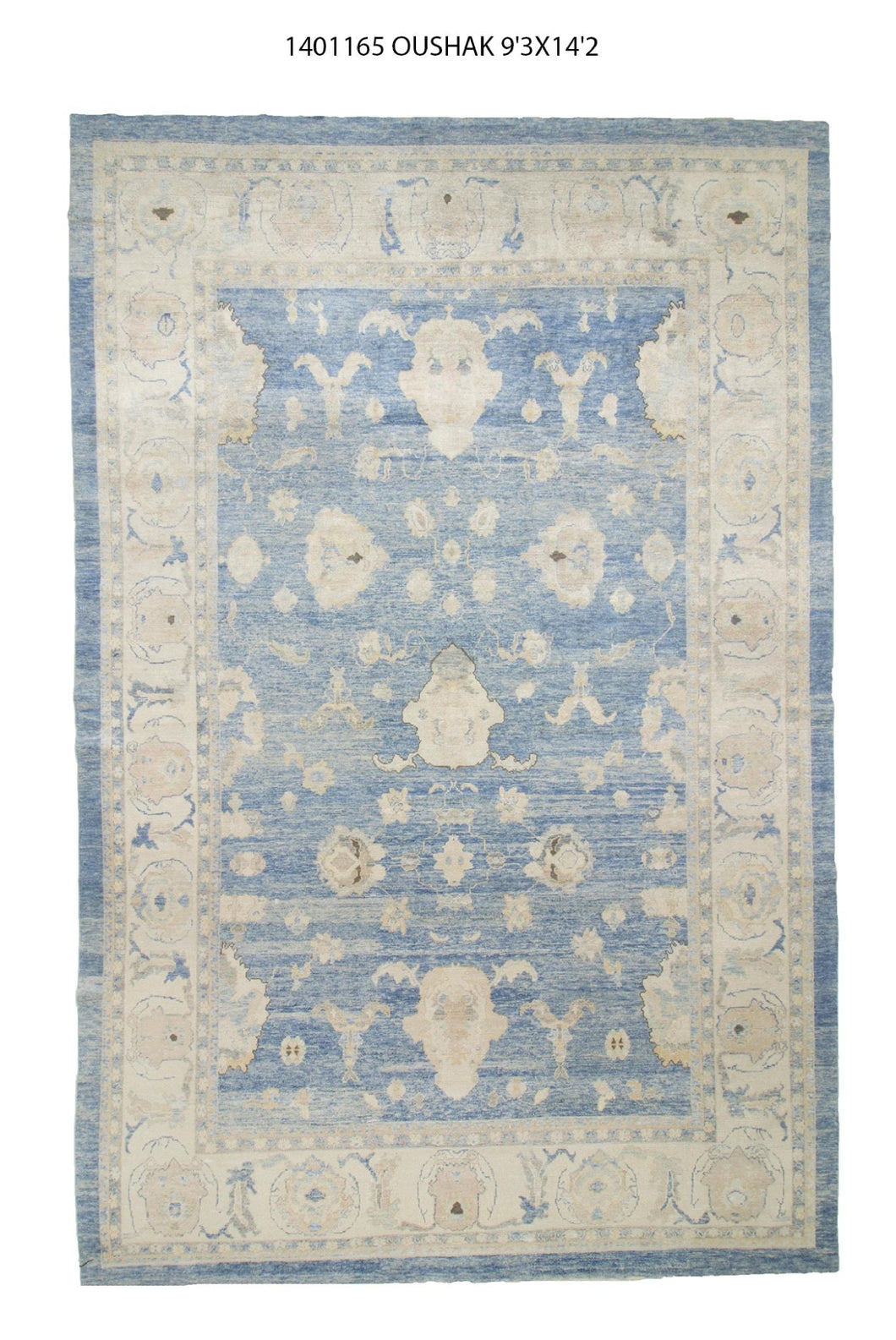 9x14 Colorful Modern Oushak Area Rug