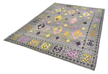 9x14 Colorful Modern Turkish Area Rug