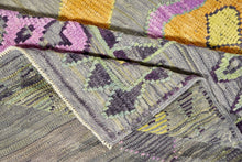 9x14 Colorful Modern Turkish Area Rug