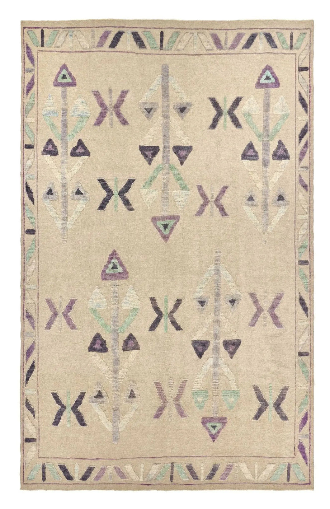 9x14 Modern Turkish Area Rug